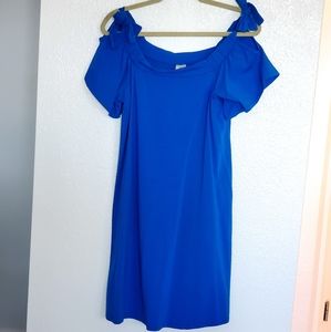 ASOS off the shoulder maternity dress